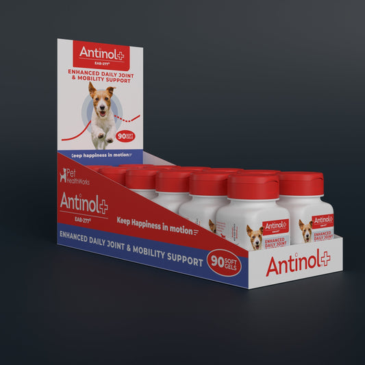 Antinol Plus - Master Pack - 144 90ct Bottles in Shipper Display