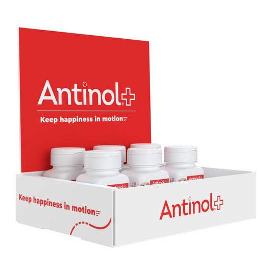 Antinol Plus - Shipper - 6 60ct Bottles