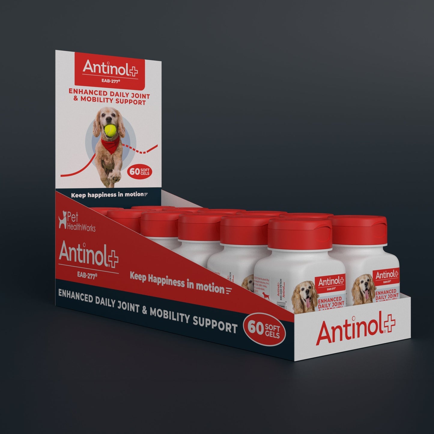 Antinol Plus - Master Pack - 72 60ct Bottles