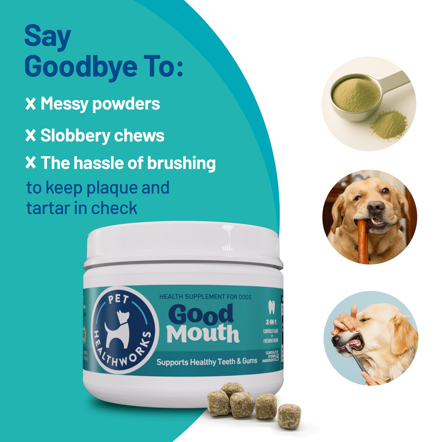 Good Mouth - Dental Chews - 60ct